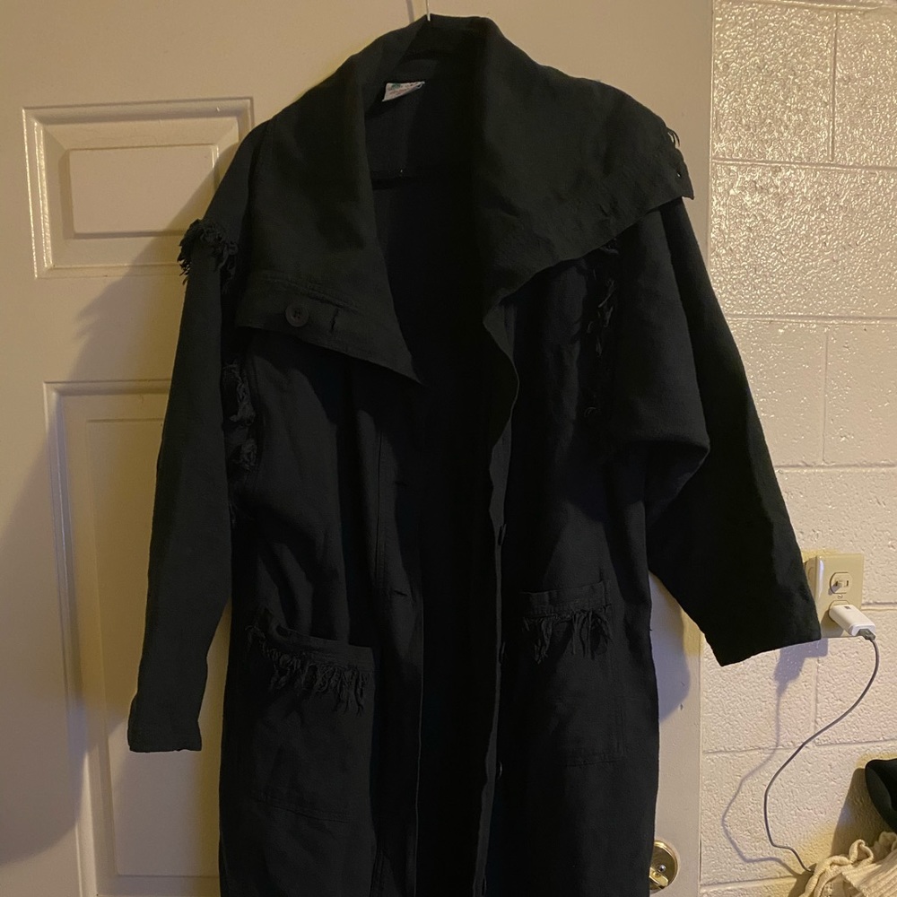 Hundred percent USA cotton Trenchcoat